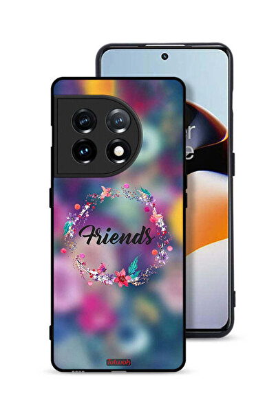 Tolwak غطاء حماية لهاتف OnePlus 11 5G بتصميم خاتم أصدقاء الزهور