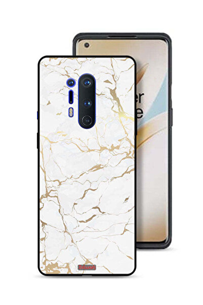 Tolwak غطاء حماية لهاتف OnePlus 8 Pro بنمط رخامي