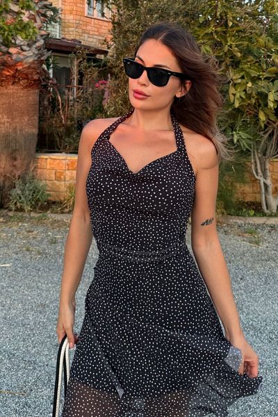bb butik basic Rochie scurtă din tul din seria Romantic RS5678
