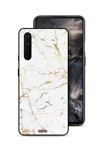 Tolwak غطاء حماية لهاتف OnePlus Nord بنمط رخامي