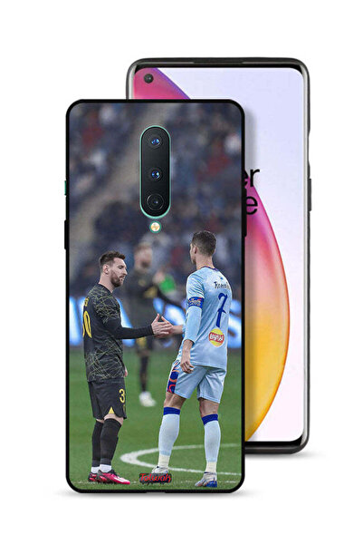 Tolwak غطاء حماية لهاتف OnePlus 8 ميسي ورونالدو