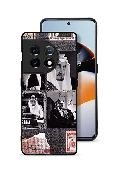 Tolwak غطاء حماية لهاتف OnePlus 11 5G، ملصق الملك فيصل العتيق