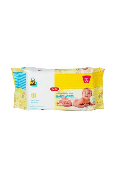 Generic Baby Wipes Extra Soft 72 pcs