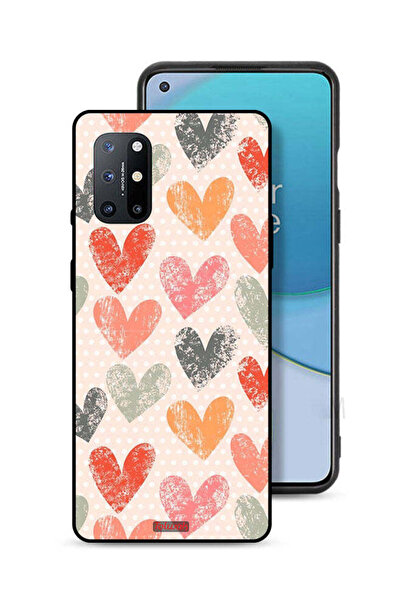 Tolwak غطاء حماية لهاتف OnePlus 8T 5G برسومات قلوب فنية