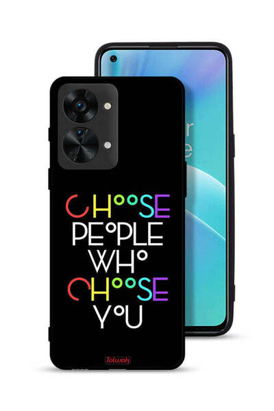 Tolwak غطاء حماية لهاتف OnePlus Nord 2T 5G اختر الأشخاص الذين يختارونك