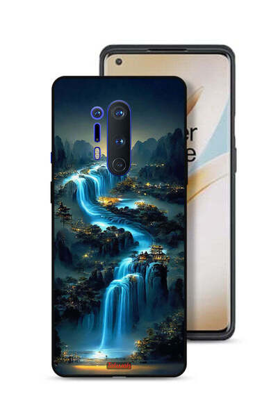 Tolwak غطاء حماية لهاتف OnePlus 8 Pro بتصميم شلال فني