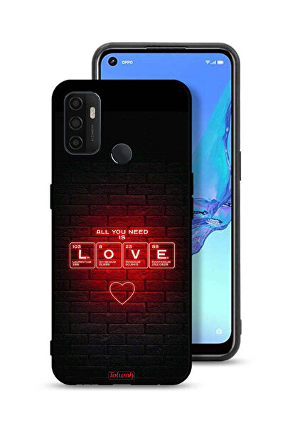 Tolwak غطاء حماية لهاتف Oppo A53s كل ما تحتاجه هو الحب
