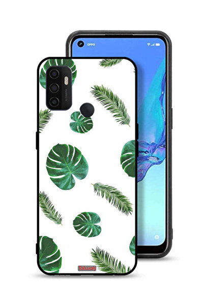 Tolwak غطاء حماية لهاتف Oppo A11s بنقشة ريش فنية