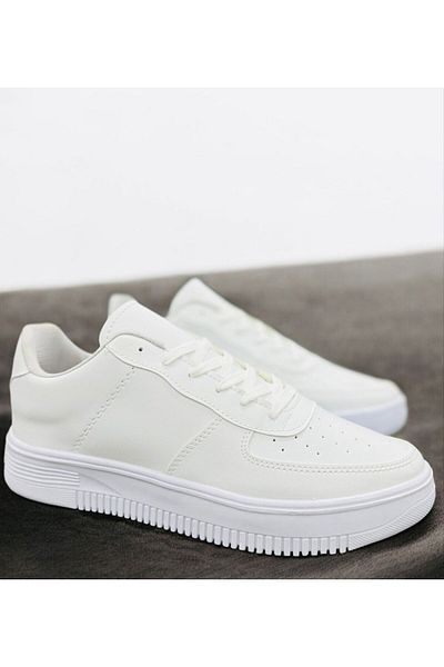 KANTEX White Sneaker Sports Shoes Light Convenient035M-M