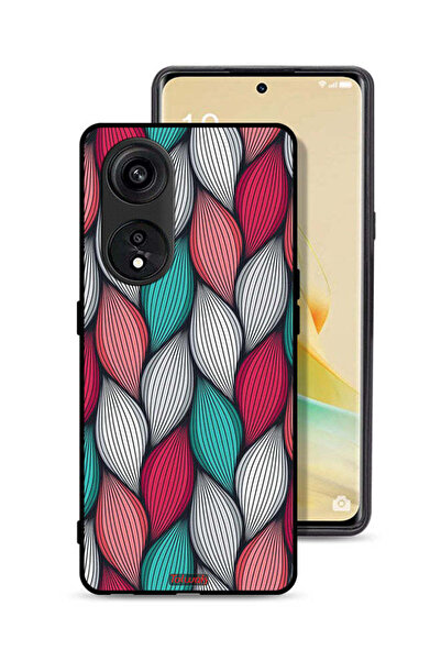 Tolwak غطاء حماية لهاتف Oppo A1 Pro بنقشة ريشة