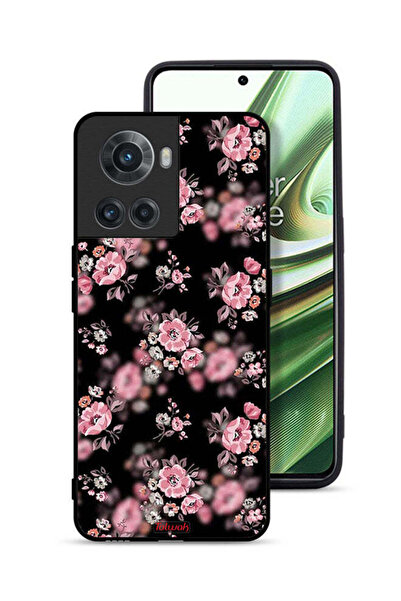 Tolwak غطاء حماية لهاتف OnePlus 10R 5G بنقشة زهور بورتريه