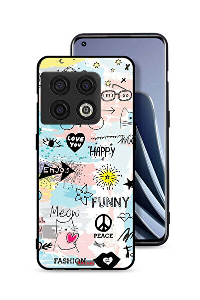Tolwak غطاء حماية لهاتف OnePlus 10 Pro 5G يحمل شعار Love You