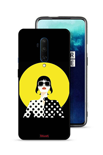 Tolwak OnePlus 7T Pro Protective Case Cover Stylish Girl Art