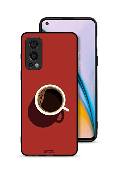 Tolwak غطاء حماية لهاتف OnePlus Nord 2 5G برسومات فنجان قهوة