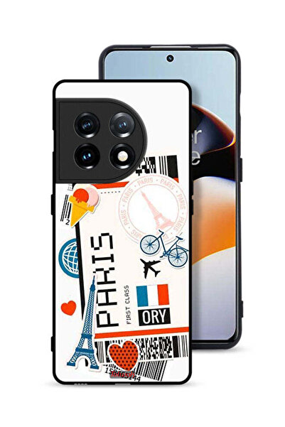 Tolwak غطاء حماية لهاتف OnePlus 11 5G، ملصق باريس