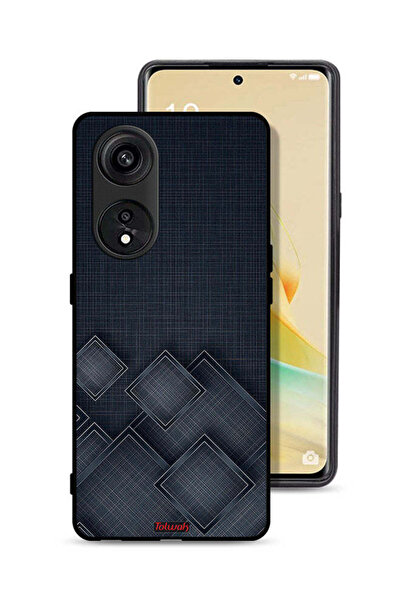 Tolwak Oppo A1 Pro Protective Case Cover Squares Pattern On Cloth