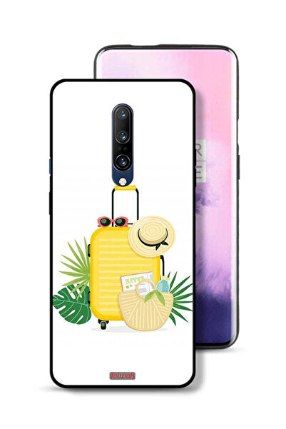 Tolwak غطاء حماية لهاتف OnePlus 7 Pro برسومات فنية رقمية صيفية
