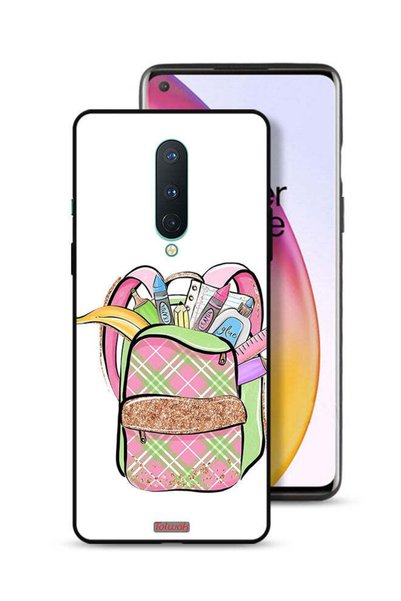 Tolwak OnePlus 8 Protective Case Cover Unicorn Girl Bag