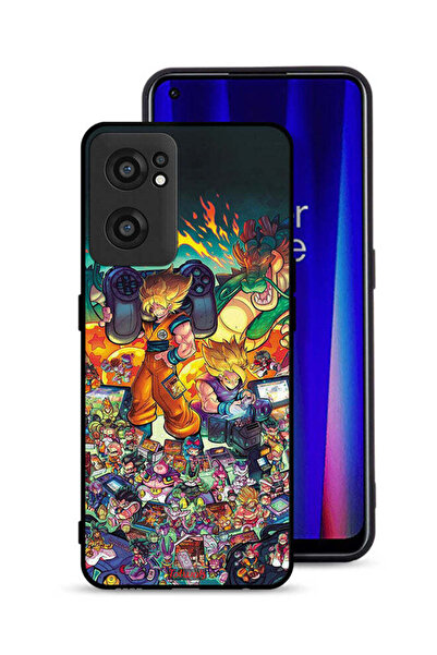 Tolwak OnePlus Nord CE 2 5G Protective Case Cover Gamer Art Doodles