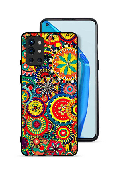 Tolwak غطاء حماية لهاتف OnePlus 9R 5G بنمط ماندالا ملون