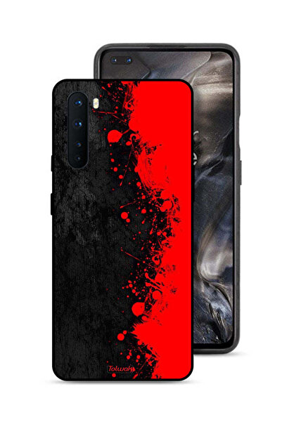 Tolwak غطاء حماية لهاتف OnePlus Nord بنمط تجريدي