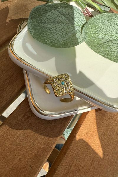 My Joyas Design Steel Ethnic Series Ring