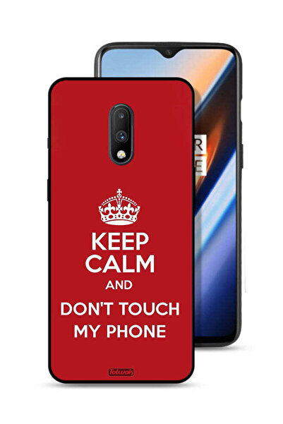 Tolwak غطاء حماية لهاتف OnePlus 7 - حافظ على هدوئك ولا تلمس هاتفي