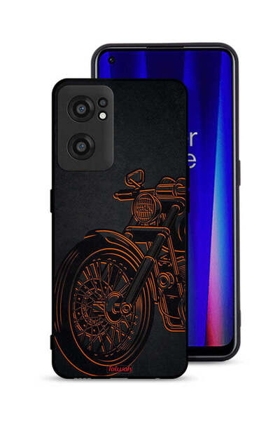 Tolwak OnePlus Nord CE 2 5G Protective Case Cover Vintage Bike