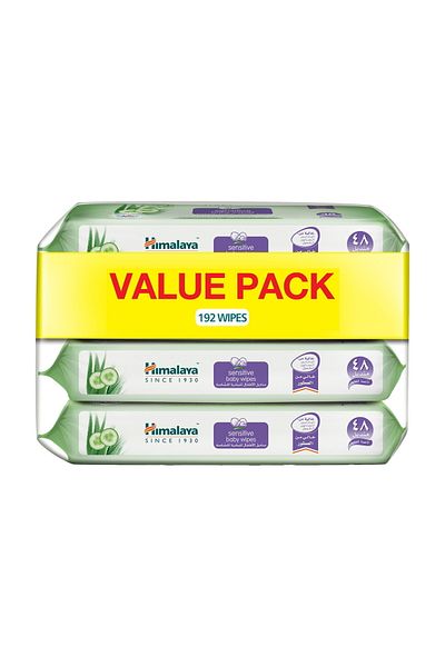 Generic Himalaya Sensitive Baby Wipes 4 x 48 Sheets