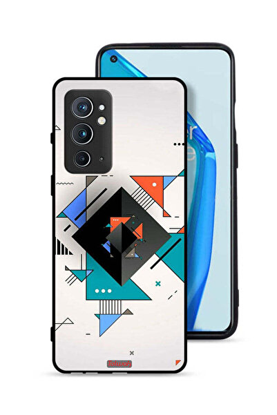 Tolwak غطاء حماية لهاتف OnePlus 9RT 5G بأشكال مربعة ومثلثة ونمط تجريدي
