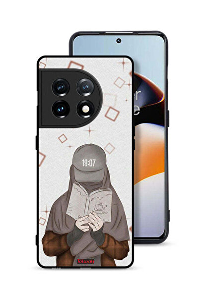 Tolwak غطاء حماية لهاتف OnePlus 11 5G برسومات فتاة تقرأ الفن