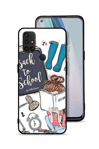 Tolwak غطاء حماية لهاتف OnePlus Nord N10 5G بطبعة فتاة مدرسية تقرأ التاريخ