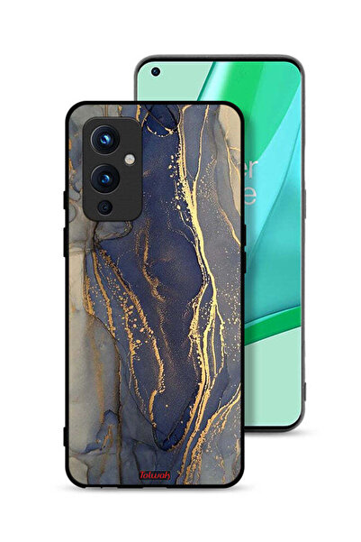 Tolwak غطاء حماية لهاتف OnePlus 9 5G بنمط رخامي لامع