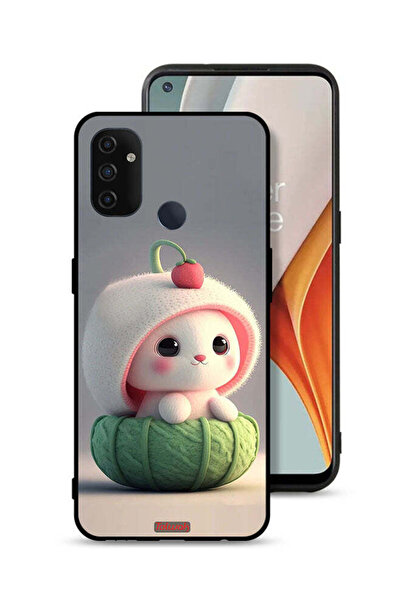 Tolwak غطاء حماية لهاتف OnePlus Nord N100 - أرنب صغير لطيف