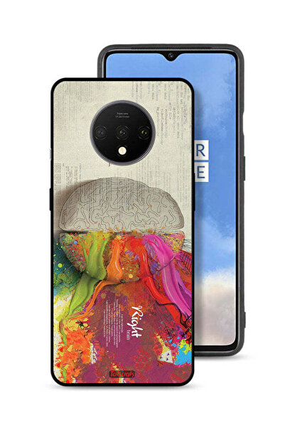 Tolwak غطاء حماية لهاتف OnePlus 7T بتصميم تجريدي لعلم الدماغ