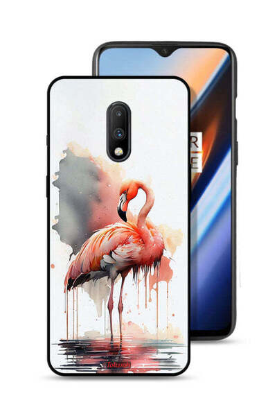 Tolwak غطاء حماية لهاتف OnePlus 7 بتصميم فن الألوان المائية الاستوائية