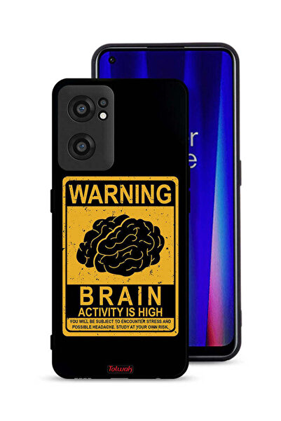 Tolwak غطاء حماية OnePlus Nord CE 2 5G يحذر من ارتفاع نشاط الدماغ