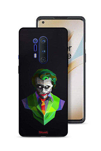 Tolwak غطاء حماية لهاتف OnePlus 8 Pro بتصميم فن تجريدي للجوكر