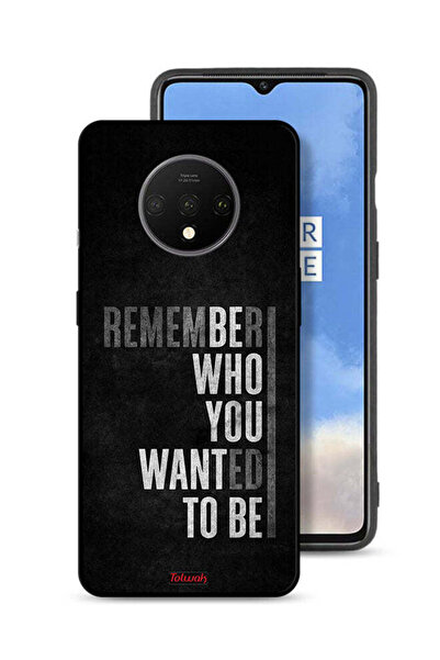Tolwak غطاء حماية لهاتف OnePlus 7T تذكر من أردت أن تكون