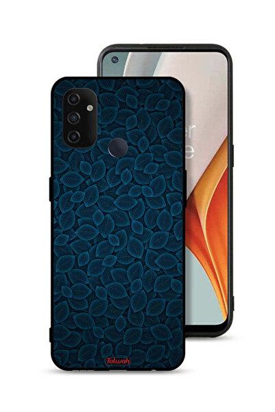 Tolwak غطاء حماية لهاتف OnePlus Nord N100 بنقشة أوراق فنية رقمية
