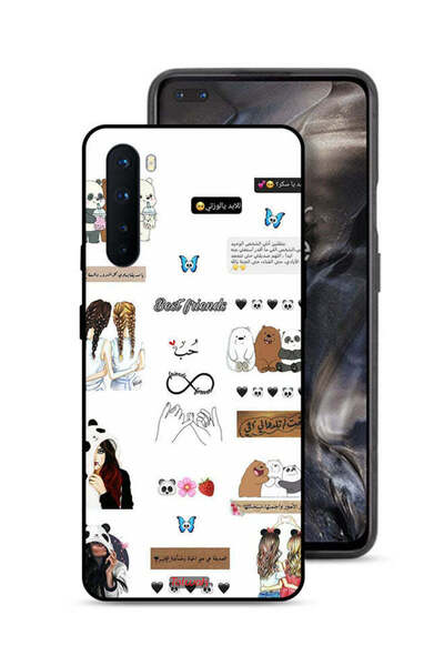 Tolwak غطاء حماية لهاتف OnePlus Nord مع اقتباسات وملصقات باللغة العربية
