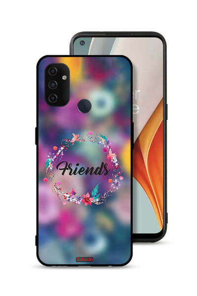 Tolwak غطاء حماية OnePlus Nord N100 بتصميم خاتم أصدقاء الزهور