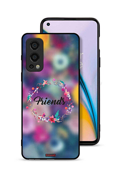 Tolwak غطاء حماية لهاتف OnePlus Nord 2 5G برسومات خاتم أصدقاء الزهور