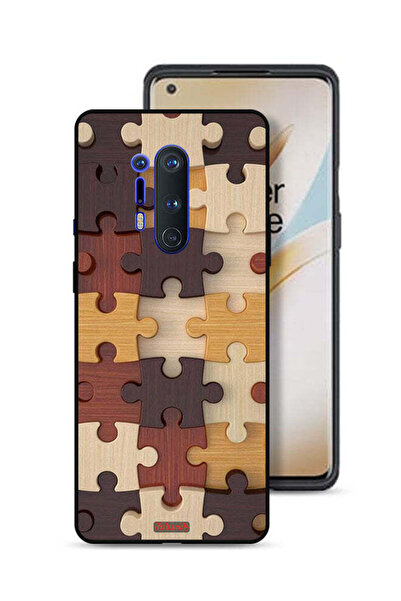 Tolwak غطاء حماية لهاتف OnePlus 8 Pro بنمط خشبي