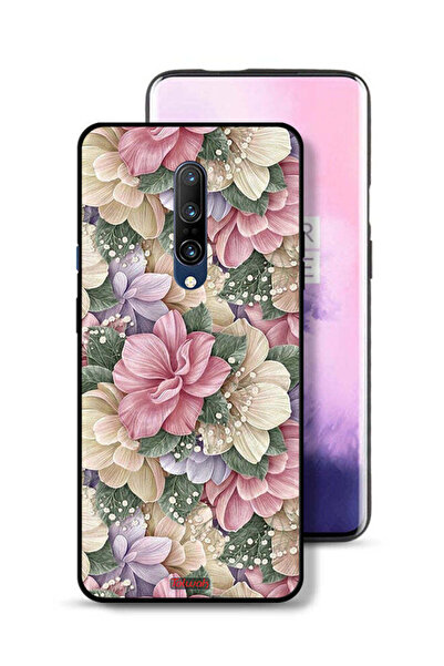 Tolwak غطاء حماية لهاتف OnePlus 7 Pro عالي الجودة مزين بالزهور