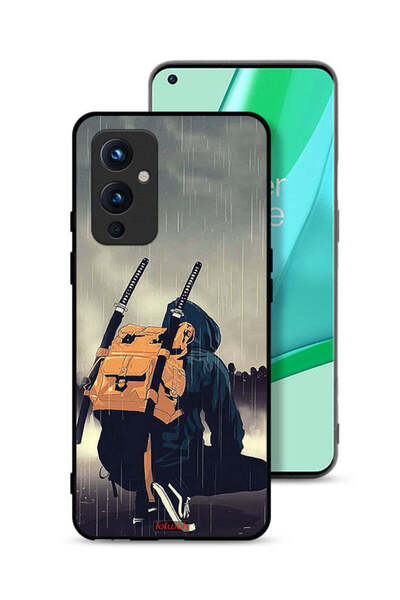 Tolwak غطاء حماية لهاتف OnePlus 9 5G بتصميم سيف ساموراي رقمي