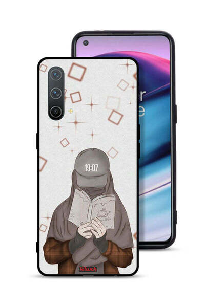Tolwak غطاء حماية لهاتف OnePlus Nord CE 5G برسومات فتاة تقرأ الفن