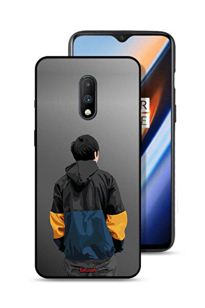 Tolwak غطاء حماية لهاتف OnePlus 7 بتصميم صورة صبي
