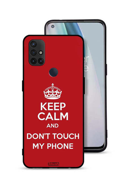 Tolwak غطاء حماية لهاتف OnePlus Nord N10 5G - حافظ على هدوئك ولا تلمس هاتفي