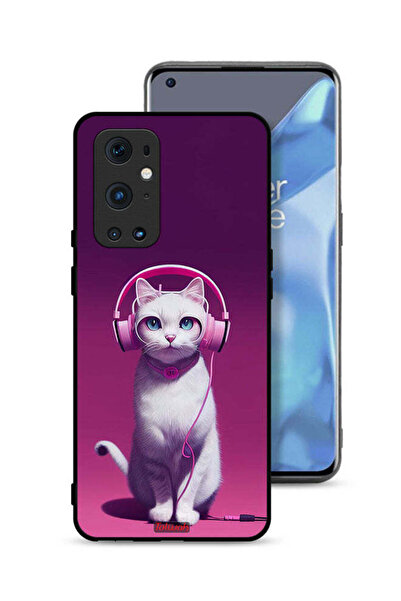 Tolwak غطاء حماية لهاتف OnePlus 9 Pro 5G بتصميم قطة لطيفة
